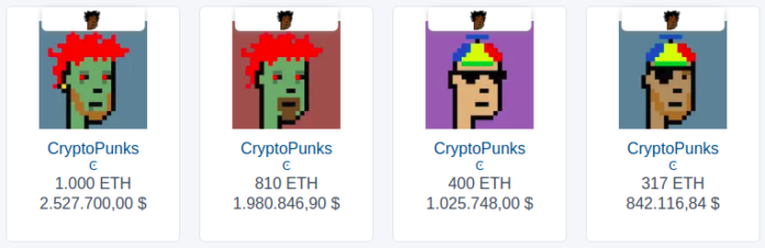 Exploding NFT Sales – The Phenomenon CryptoPunks & Co.