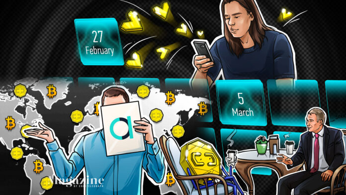 Crypto donations to Ukraine top $37M, eBay eyes crypto payments and South Korea allocates $187M to the metaverse: Hodler’s Digest, Feb. 27-Mar