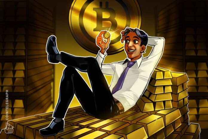 Bitcoin catching up to gold hints at an ‘opportunity within risk’